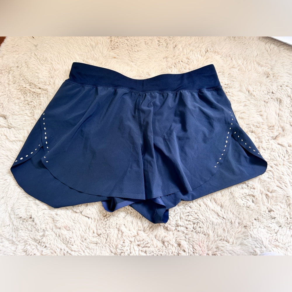 Lululemon Athletica Blue Athletic Shorts with Performance Fabric